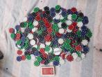 Losse Casino Chips, poker chips, ca. 300 stuks, Een of twee spelers, Ophalen of Verzenden, Zo goed als nieuw