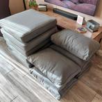 Loungebank kussens grijs, Tuin en Terras, Tuinmeubel-accessoires, Ophalen of Verzenden, Zo goed als nieuw