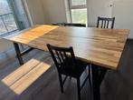 SKOGSTA Dining table, 200 cm of meer, Zo goed als nieuw, Vijf personen of meer, Rechthoekig
