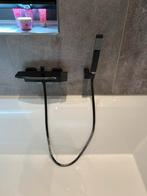 Zwarte badkraan 15cm. 2 jaar oud incl. toebehoren, Doe-het-zelf en Verbouw, Sanitair, Gebruikt, Bad, Ophalen