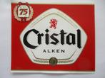 bieretiket Belgie 14-9 (4G) alken kronenbourg, Ophalen of Verzenden, Gebruikt, Overige typen, Overige merken