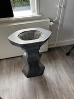 Zinken vaas Mary Geradts kunstobject, Ophalen, Overige materialen, Overige kleuren, Zo goed als nieuw