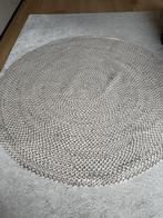 Rond wollen vloerkleed, Huis en Inrichting, Stoffering | Tapijten en Kleden, Ophalen, Crème, 100 tot 150 cm, 150 tot 200 cm