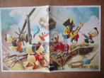 ad0964 donald duck poster, Verzamelen, Disney, Donald Duck, Gebruikt, Ophalen of Verzenden, Plaatje of Poster