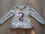grijze sweater Primark mt 104, Meisje, Trui of Vest, Ophalen of Verzenden, Zo goed als nieuw