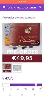 Pre order adventskalender edelstenen, Ophalen of Verzenden, Mineraal