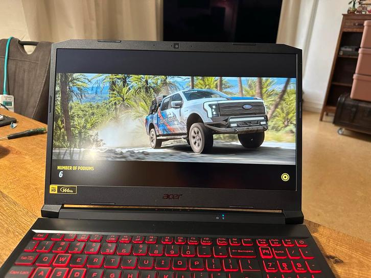 Acer Nitro 5 Gaming Laptop – Zo goed als nieuw, Computers en Software, Windows Laptops, Zo goed als nieuw, 15 inch, SSD, 3 tot 4 Ghz