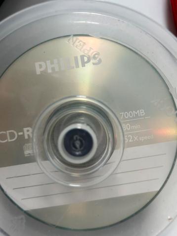 Philips cd-r cd leeg voor branden 40 stuks beschikbaar voor biedingen