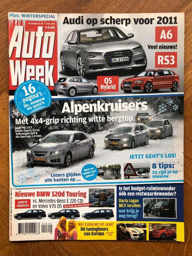 Autoweek nr. 48 2010, Boeken, Auto's | Folders en Tijdschriften, Nieuw, Algemeen, Verzenden