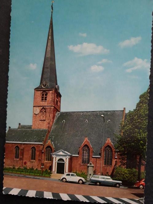 Rijswijk Z.H. Ned.Herv kerk Opel, VW, Verzamelen, Ansichtkaarten | Nederland, Ongelopen, Zuid-Holland, 1960 tot 1980, Ophalen of Verzenden