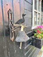 Gietijzeren deurbel eend, Antiek en Kunst, Ophalen of Verzenden