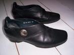 ZWARTE SCHOENEN van ARCUS, van binnen/buiten leer maat 39, Schoenen met lage hakken, Zwart, Ophalen of Verzenden, Zo goed als nieuw
