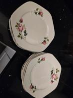 11 Gebaksbordjes + 1 groot bord/schaal, Ophalen of Verzenden