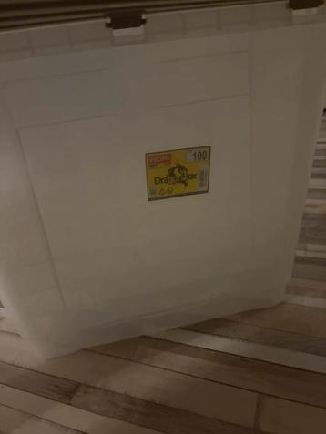 6 x Nieuwe Opbergdozen 100 Liter + 1 x beschadigd beschikbaar voor biedingen