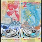 East Caribbean States 2023, nieuw polymeer bankbiljet (UNC), Verzenden, Midden-Amerika, Los biljet
