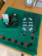 Compleet Bridge Set - Kaarten, Biedboxen & Kleed, Hobby en Vrije tijd, Drie of vier spelers, Ophalen, Zo goed als nieuw