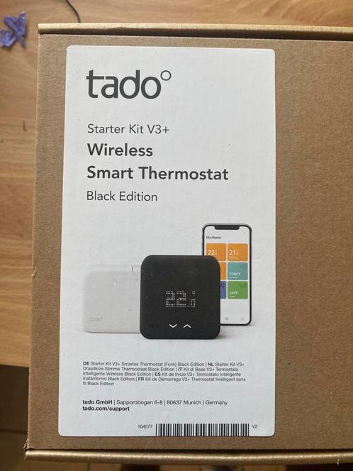Draadloze tado termostaat, Doe-het-zelf en Verbouw, Thermostaten, Nieuw, Slimme thermostaat, Ophalen of Verzenden