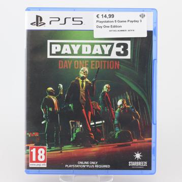 Playstation 5 Game Payday 3 Day One Edition beschikbaar voor biedingen