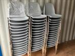 Grijze stapelstoelen kantinestoelen stapelbare stoelen nieuw, Ophalen, Nieuw, Kunststof, Vijf, Zes of meer stoelen