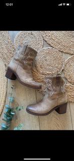 Sendra retro boots blokhak 38 flowerboots western boots, -, Lage of Enkellaarzen, Ophalen of Verzenden, Zo goed als nieuw