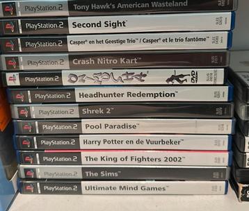 13 ps2 games beschikbaar voor biedingen