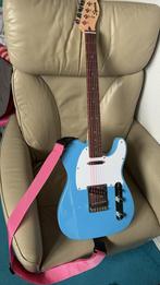 Squier Sonic Telecaster + Roze Snaren, Muziek en Instrumenten, Snaarinstrumenten | Gitaren | Elektrisch, Verzenden, Zo goed als nieuw