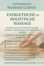 Massage cursus 4 avonden, Thuisstudie, Persoonlijke ontwikkeling