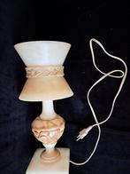 tafellamp albasten natuursteen groot model, Huis en Inrichting, Ophalen of Verzenden, Zo goed als nieuw, Overige materialen, Minder dan 50 cm