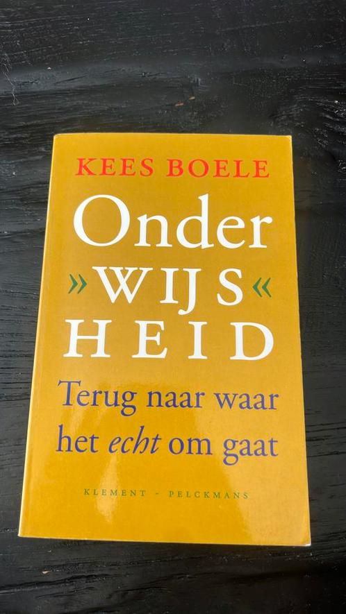 Kees Boele - Onderwijsheid, Boeken, Wetenschap, Zo goed als nieuw, Ophalen of Verzenden