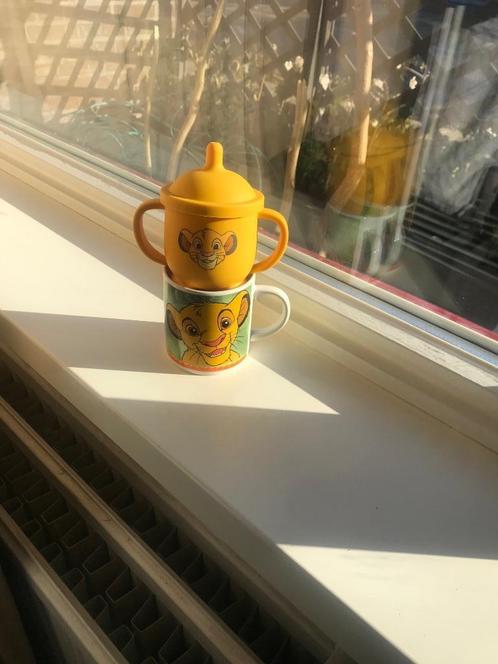 Lion king setje, Verzamelen, Disney, Gebruikt, Servies, Leeuwenkoning of Jungle Boek, Ophalen of Verzenden
