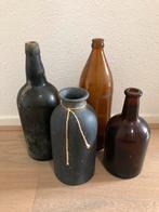 Vazen, Ophalen of Verzenden, Zo goed als nieuw, Glas, Minder dan 50 cm