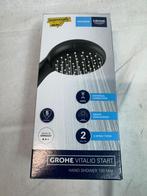 Handdouche GROHE QuickFix Vitalio Start 100, mat zwart, Ophalen of Verzenden, Nieuw, Zwart, Overige typen