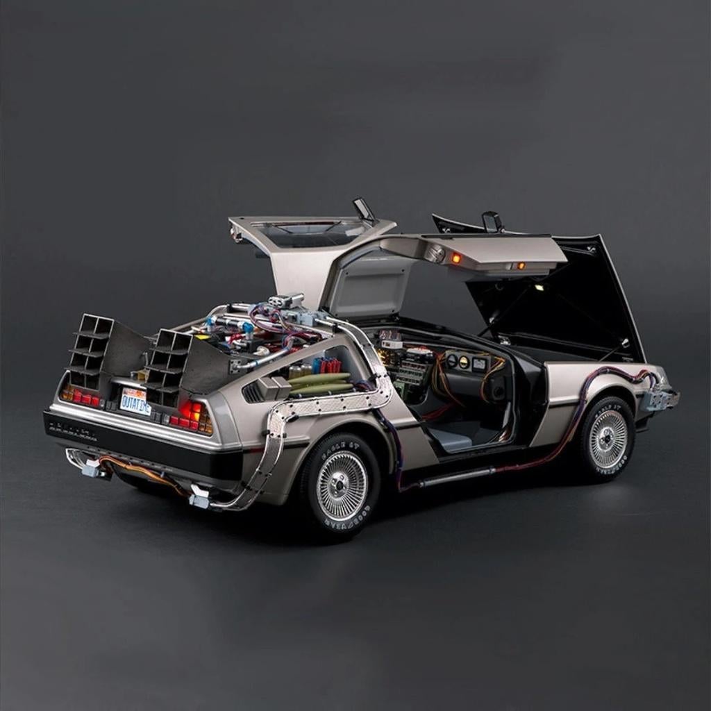 Delorean 1:8 model Back to the Future, Hobby en Vrije tijd, Modelauto's | 1:5 tot 1:12, Nieuw, Auto, 1:5 t/m 1:8, Ophalen