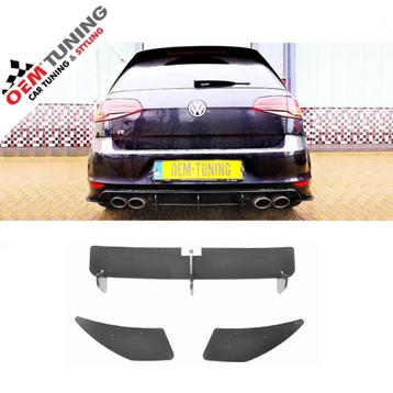 VW GOLF 7 R diffuser extension – splitter | 2012 – 2017 | beschikbaar voor biedingen