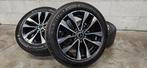 17" Mercedes W206 300E 400E org velgen Michelin winterbanden, Gebruikt, Banden en Velgen, 17 inch, V