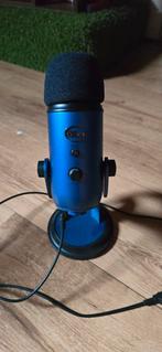 Blue Yeti microfoon en ringlamp, Ophalen of Verzenden, Zo goed als nieuw, Studiomicrofoon