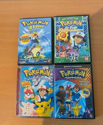 Pokemon dvd’s beschikbaar voor biedingen
