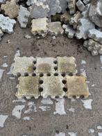 Ca 250 m2 gebruikte open beton tegels grastegel, Gebruikt, Destenenman, 10 m² of meer, Beton