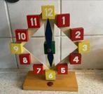 Houten Leerklok Sio - Educatief Speelgoed, Ophalen of Verzenden, Gebruikt, Rekenen