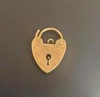 9 karaat gouden padlock slot sluiting, Ophalen of Verzenden