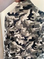 Pull&Bear Camouflage Overhemd - Maat S, Ophalen of Verzenden, Zo goed als nieuw, Grijs, Halswijdte 38 (S) of kleiner