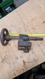 Ouderwetse gietijzeren gereedschap van houtdraaibank, Ophalen of Verzenden