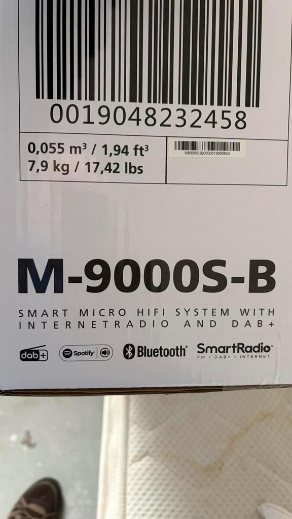 Kenwood M-9000S dab+ en internet radio, Audio, Tv en Foto, Stereo-sets, Zo goed als nieuw, Cd-speler, Overige merken, Microset