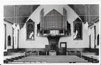 Herkingen orgel van ger gem kerk oude ansichtkaart ( 3068 ), Ophalen of Verzenden, 1940 tot 1960, Ongelopen, Noord-Brabant