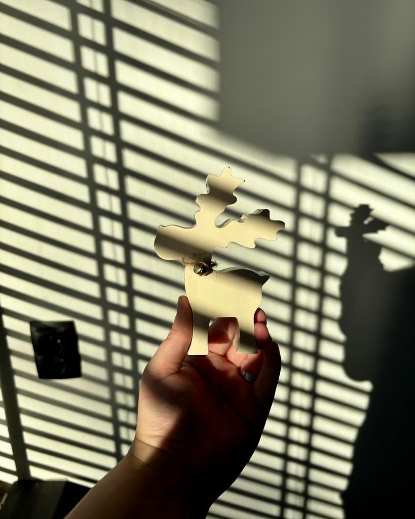 Handgemaakte rendieren / winter / kerst decoratie, Diversen, Kerst, Ophalen of Verzenden, Nieuw