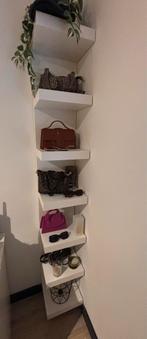 2 IKEA Lack wandrekken - Wit, Ophalen, Zo goed als nieuw