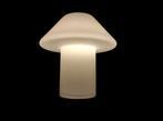 Prachtige vintage Hala zeist mushroom design tafellamp, Ophalen of Verzenden, Gebruikt, Glas, Minder dan 50 cm