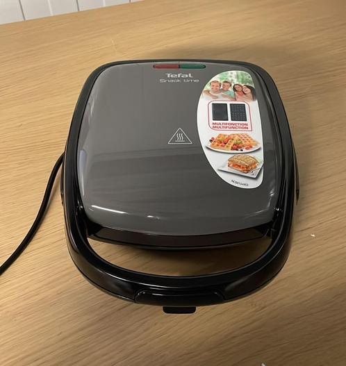 Tefal Snack Time SW3418 - Tosti-ijzer - Wafelijzer DLS17817, Witgoed en Apparatuur, Contactgrills, Nieuw, Uitneembare platen, Vaatmachinebestendige platen