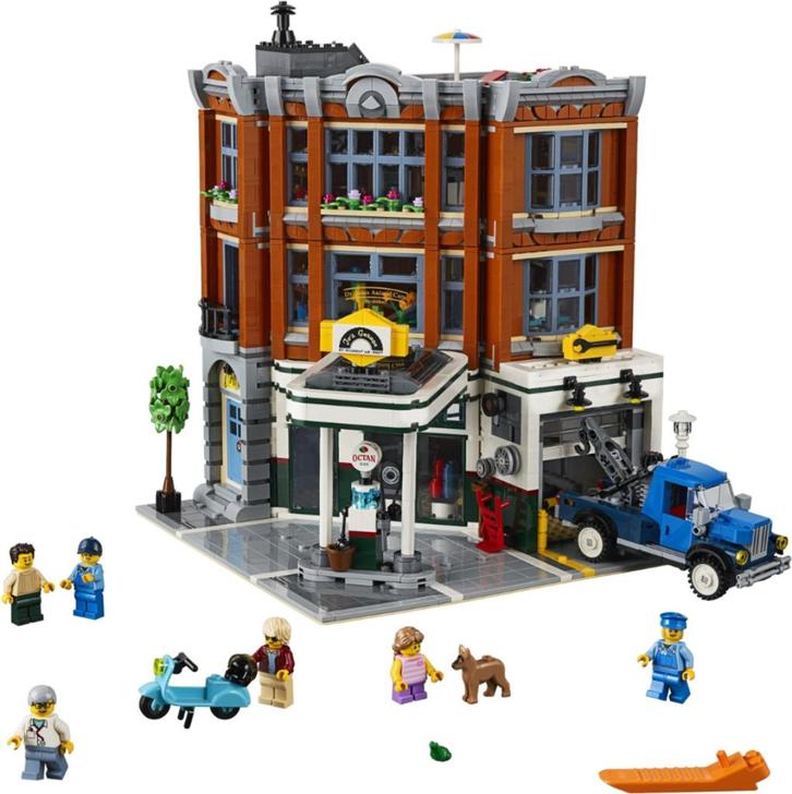 Lego 10264 Corner Garage, Kinderen en Baby's, Speelgoed | Duplo en Lego, Zo goed als nieuw, Lego, Complete set, Ophalen