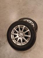 Te koop 2 licht metalen Zorat velgen met 4 seizoen z.g.a.n., Auto diversen, Aanhangers en Bagagewagens, Ophalen of Verzenden, Zo goed als nieuw